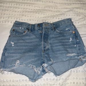 Agolde Jean shorts